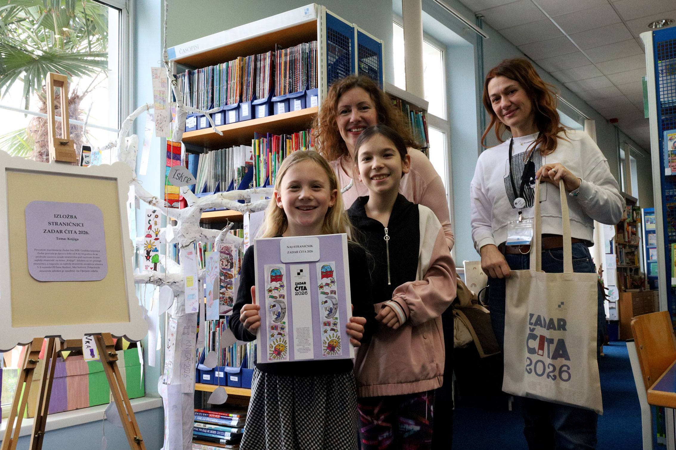 Najbolji straničnik Zadar čita 2026.