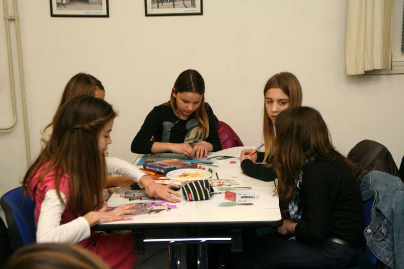 Deset riječi koje su posijane, radionica za učenike