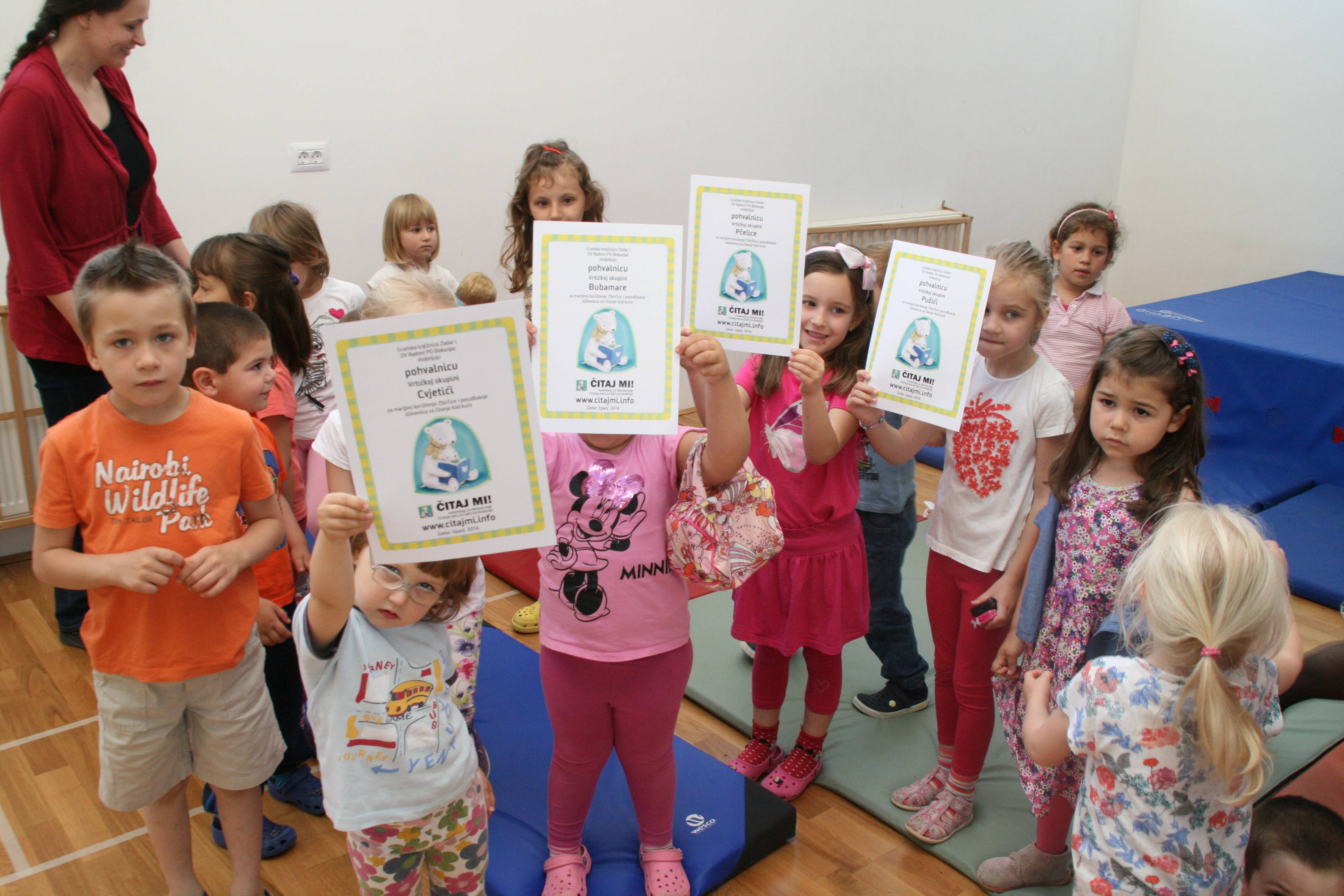 Podjela pohvalnica korisnicima "Zbirčice"