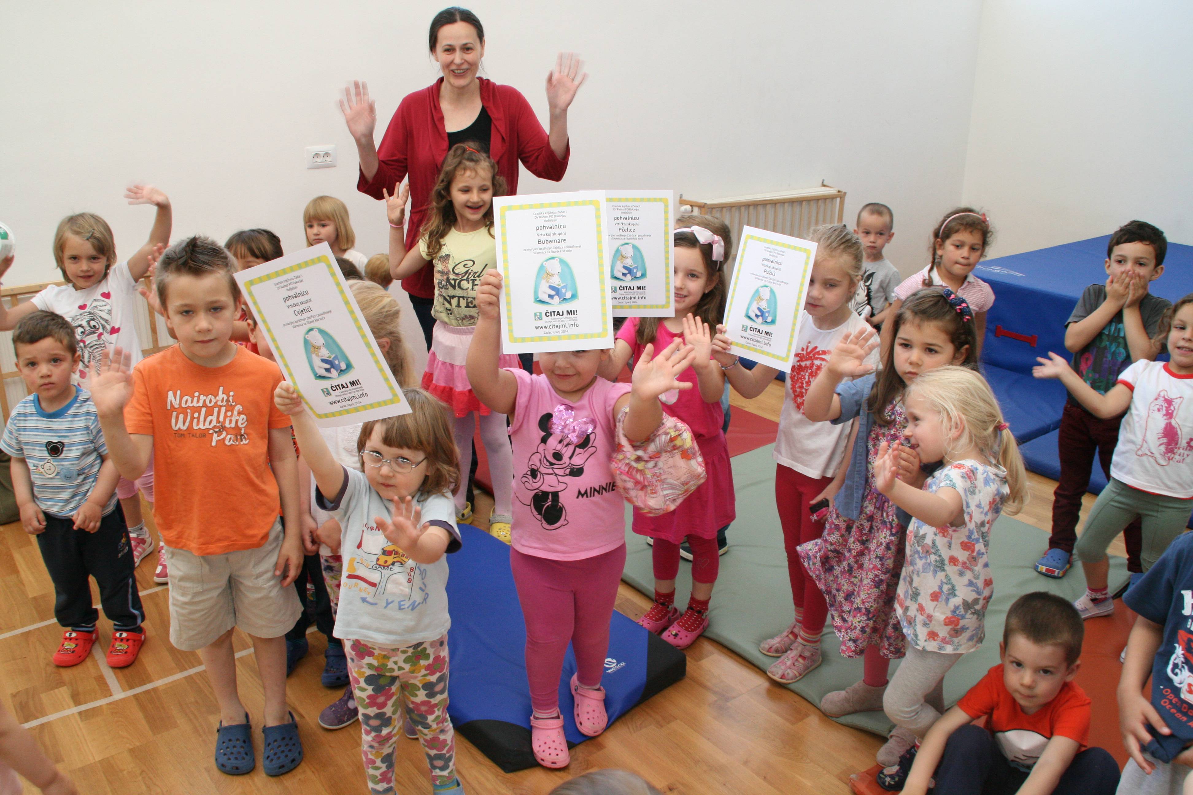 Podjela pohvalnica korisnicima "Zbirčice"