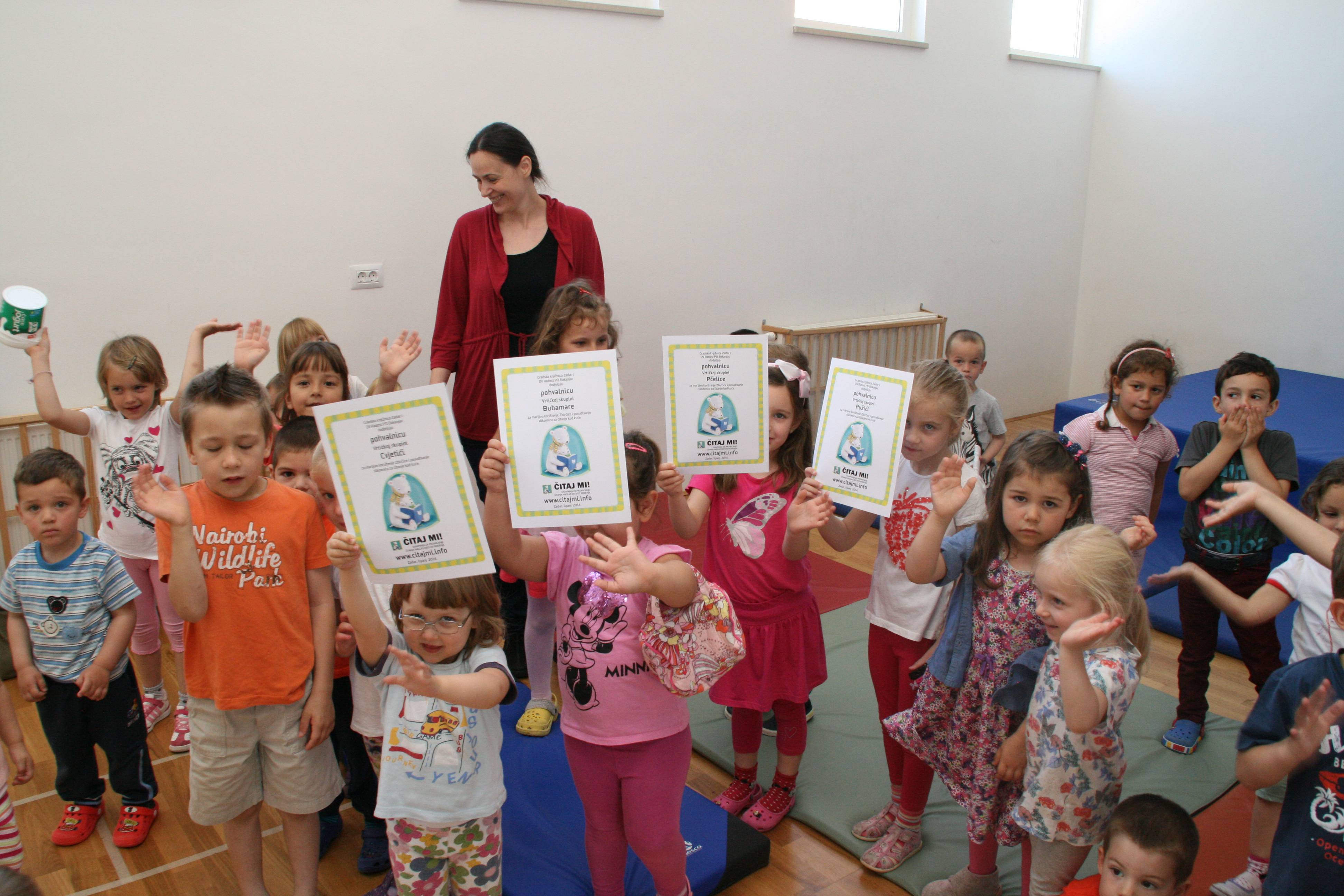 Podjela pohvalnica korisnicima "Zbirčice"