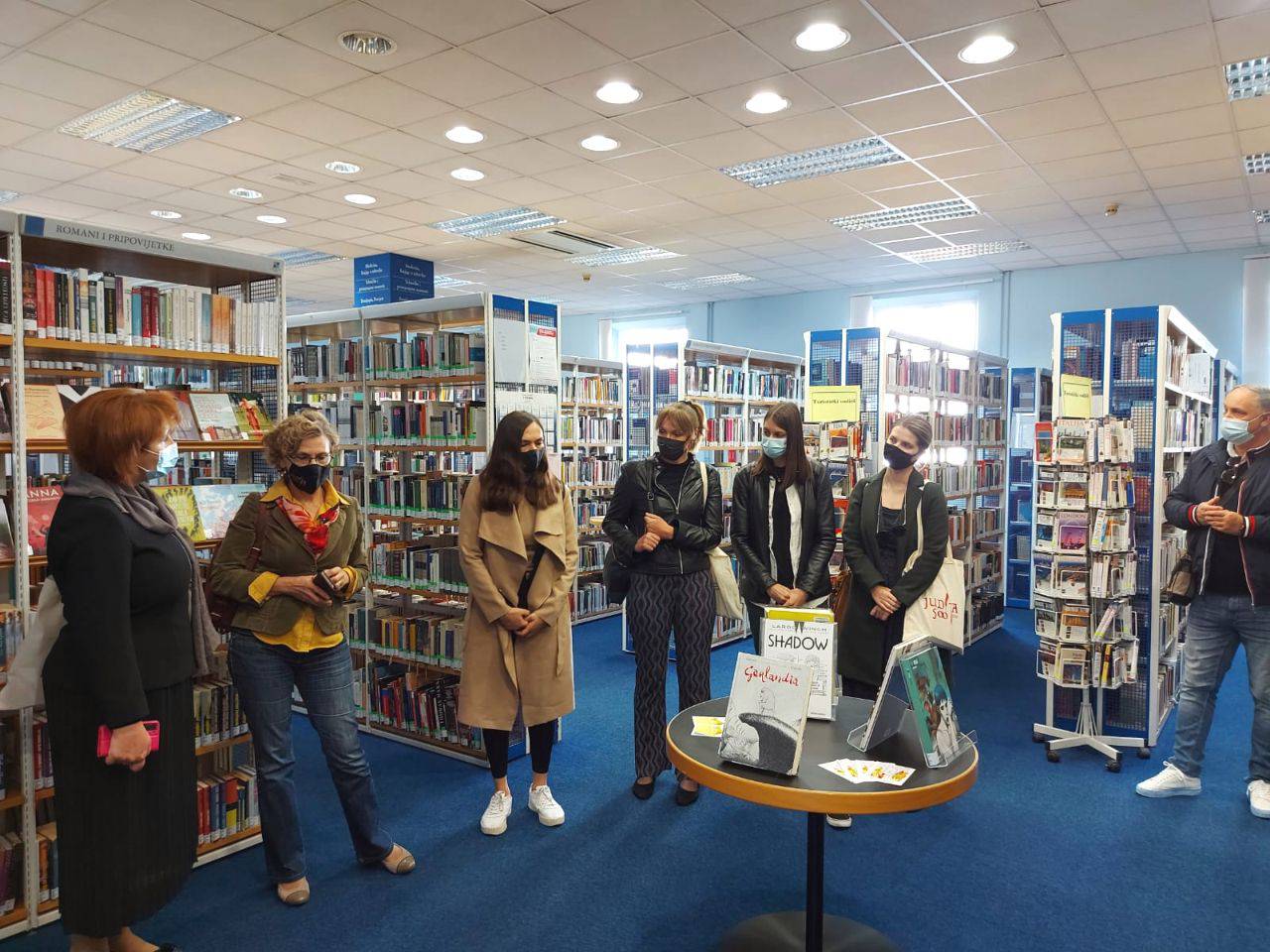 Posjet kolega knjižničara iz Gradske knjižnice Marka Marulića Split