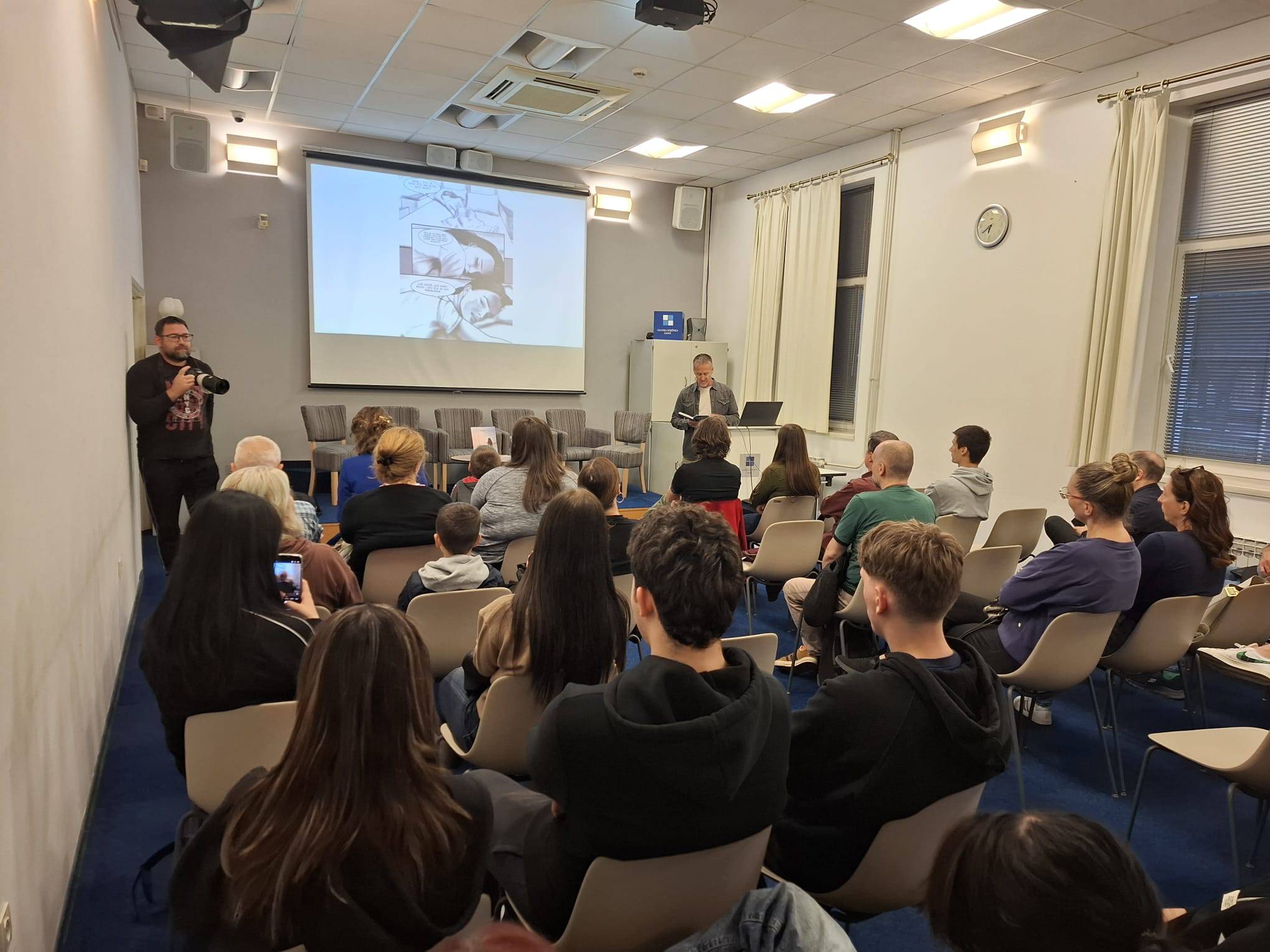 Otvorenje Festivala stripa "Zbirka 74" u Gradskoj knjižnici Zadar