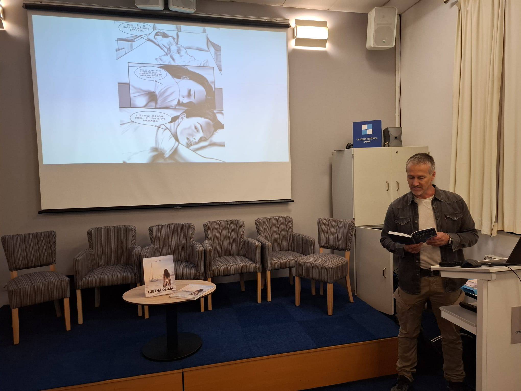 Otvorenje Festivala stripa "Zbirka 74" u Gradskoj knjižnici Zadar