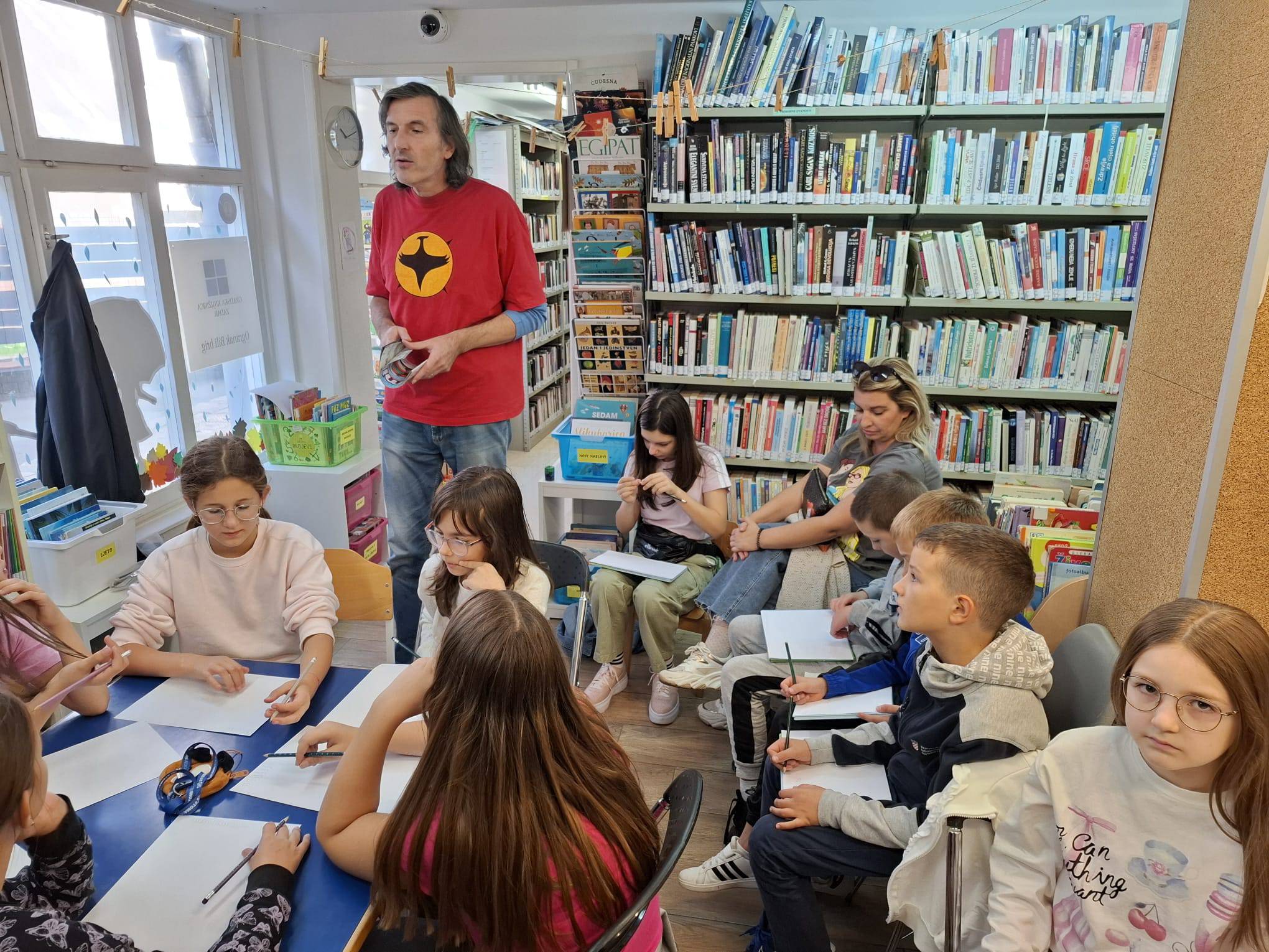 Festival stripa: Radionica crtanja stripa s Tihomirom Tikulinom Ticom