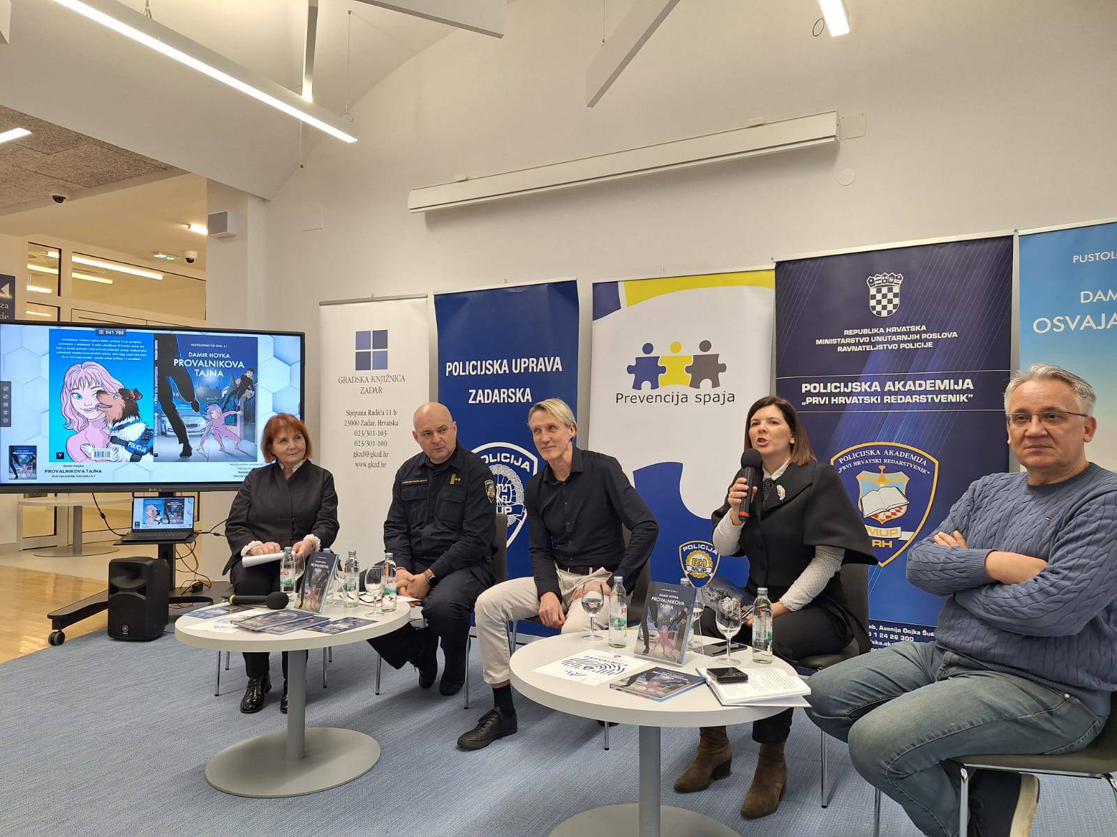 Predstavljena knjiga "Provalnikova tajna"