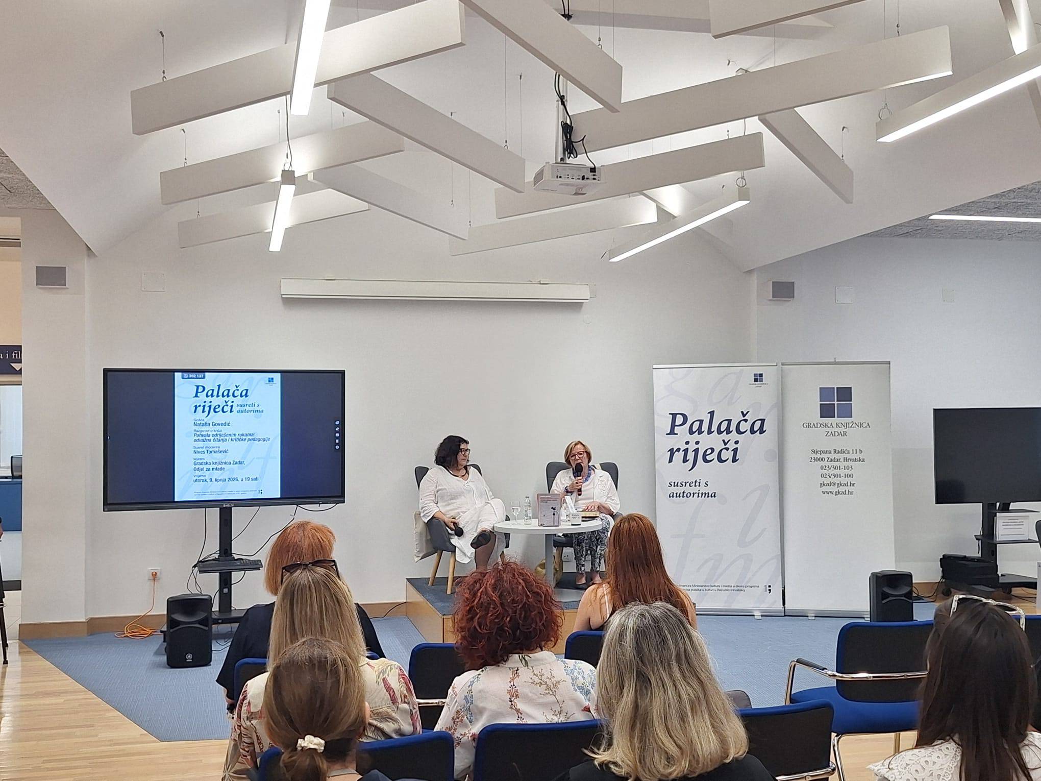 Palaca rijeci: gostovala Natasa Govedic