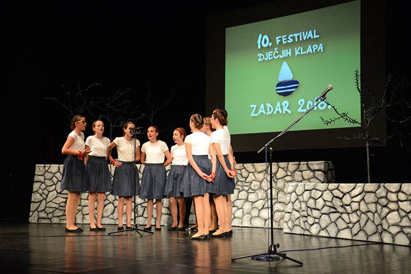 10. festival dječjih klapa Zadar 2018. 