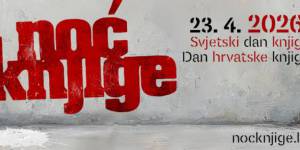 Noc knjige i Dan hrvatske knjige 2026. u GKZD