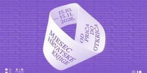 Program Mjeseca hrvatske knjige 2026. u GKZD